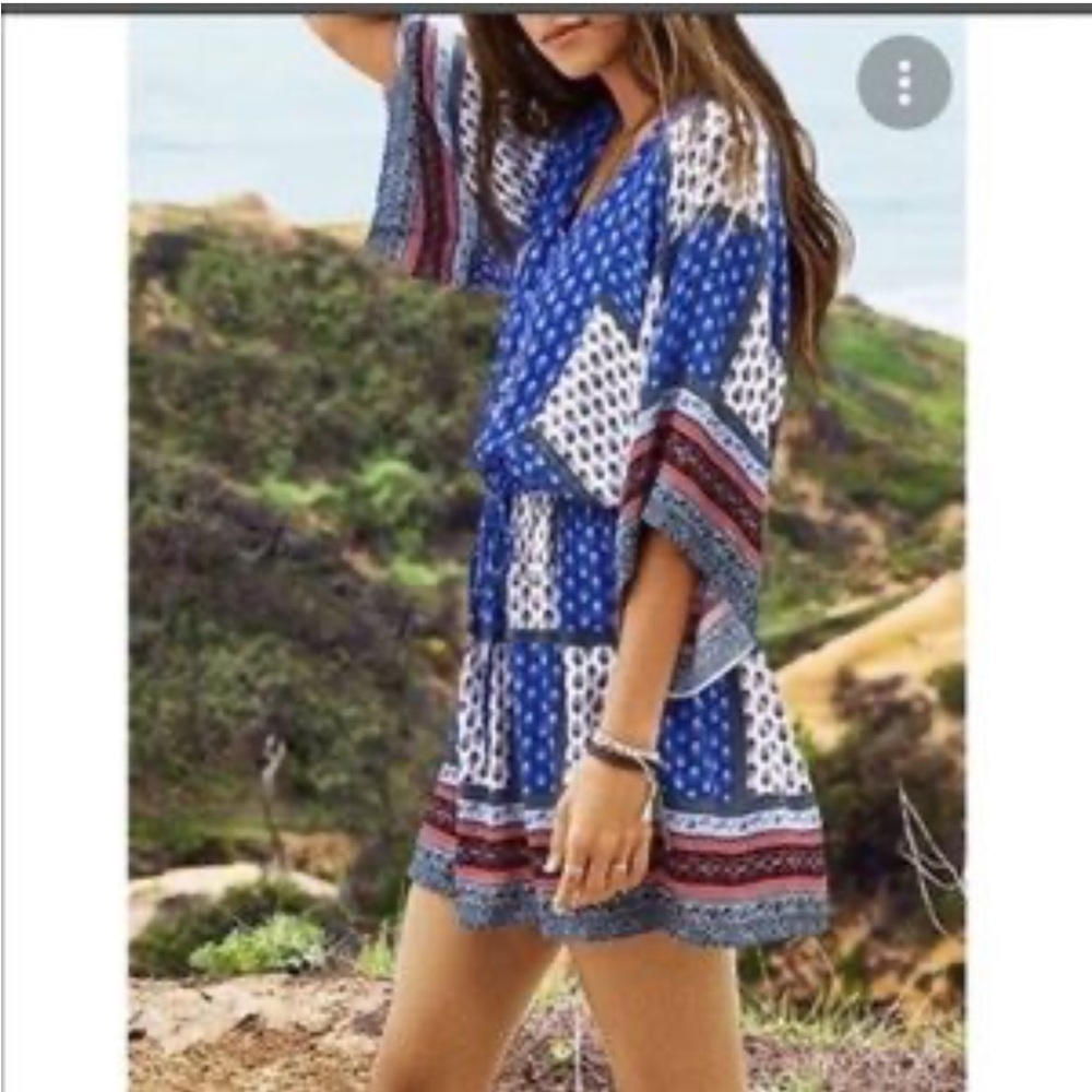 American Eagle Outfitters Patchwork Mini Dress - image 1